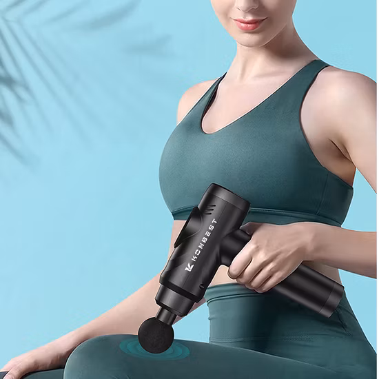 Pistola De Masaje Deep Tissue Percussion Vibration Relax 6 Speeds Low Sound Pain Relief Mini Gym Sport Powerful Fascia Muscle Massage Gun Body Back Massager
