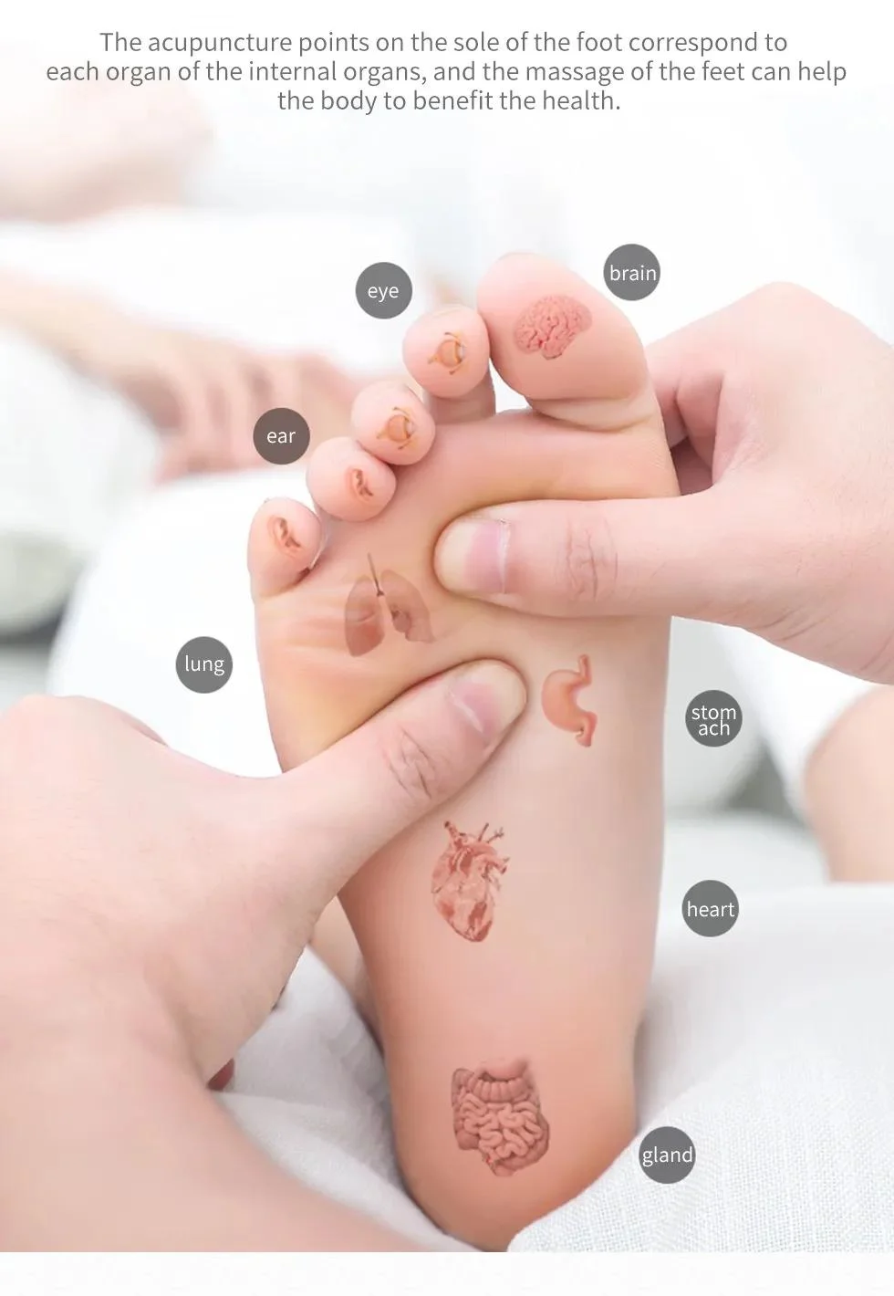 Hot Products Tens Massage Pad Feet Muscle Stimulator Massage Mat Electric Vibrating EMS Foot Massager