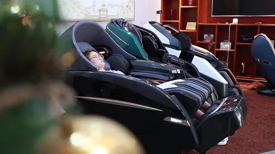 China Manufacturer Air Pressure Height Adjustable Ful Body 4dmassage Chair